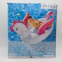 Intex Mega Pegasus One Island Inflatable Pool Float 8ft 6in x 5ft 9in x 4ft 4in - £68.48 GBP