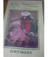 Doll Pattern: Mr &amp; Mrs Santa Kringle  Decorative Rag Dolls  - $6.99