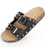 Women&#39;s Sandals,Cork Footbed Slide Sandal with Comfortable Arch Support ... - £20.23 GBP