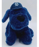 Forever Collectibles MLB Baseball Detroit Blue Dog Plush Stuffed 9&quot; - £10.26 GBP