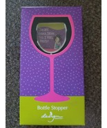 METAL, BOTTLE STOPPER, DESIGN, I&#39;M JUST GONNA DRINK TIL I FEEL PRETTY - $14.96