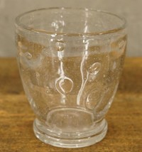 Studio Art Glass Footed Tumbler Cup Bowl Vase Large Bubble Texture 4.5&quot; Tall - £19.30 GBP