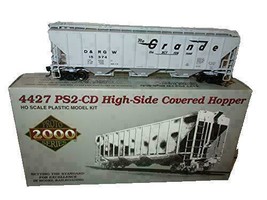 Lifelike HO Scale 4427 PS2 High Side Covered Hopper Train Car N &amp; W Grande - £62.92 GBP