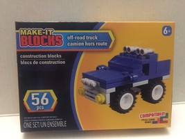 NEW Make It Blocks Off-Road Truck - 56 pieces - $166.65 MXN