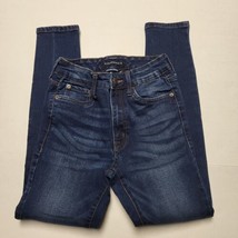 Aeropostle Womens High Rise Jegging Size 2 Short Dark Wash Blue Denim Jeans - $10.88