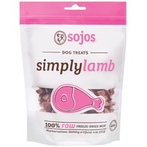 Sojos Simply Lamb Freeze-Dried Dog Treats, 4 oz - £23.52 GBP