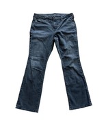 NYDJ Womens Denim Jeans Bootcut Approximate Size 12/14 Stretch Cotton Blend - $15.93