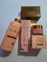 Pure egyptian magic gold lotion,soap,face cream,glutathion cream tube - £74.27 GBP