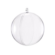 uxcell 6pcs 2 3/4-inch(70mm) Clear Plastic Ornaments Ball - $21.99