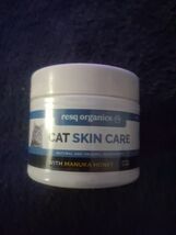 Resq Organics Cat Skin Care Cream With Manuka Honey 2 Oz New Sealed - $21.78