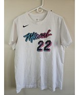 NBA Miami Heat Jimmy Butler #22 Vice City &quot;The Nike Shirt&quot; Men&#39;s L - $397.30 MXN