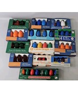 Vintage Replacement Christmas Light Bulbs G. E. Noma, K-Mart Assorted Si... - $29.65