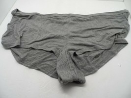 Adore Me Women&#39;s Cozy Sleepwear Boxer Boy Shorts 416 Gray Size Large - $87.35 MXN