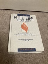 1990 The Full Life Study Bible NIV Pentecostal &amp; Charismatic 1984 NEW TESTAMENT - £37.66 GBP
