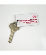 Vintage Sheraton Hotel Motor Inns Room Key &amp; Fob #1217 N. Hollywood CA - $27.41 CAD