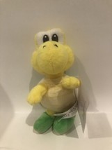 Super Mario Soft Koopa Troopa Stuffed Plush Doll Toy 7” New - £10.38 GBP