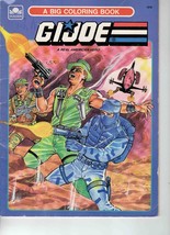 VINTAGE 1989 GI Joe Golden Big Coloring Book (One Page Colored) - $19.79