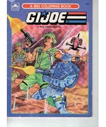 VINTAGE 1989 GI Joe Golden Big Coloring Book (One Page Colored) - £15.48 GBP