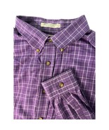LL Bean Wrinkle Resistant Plaid Button Down Shirt Traditional Fit XXL - $25.86 CAD