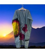 Vintage Hand-Drawn Batik Kaftan Dresses from Southern Thailand with Ches... - $85.00