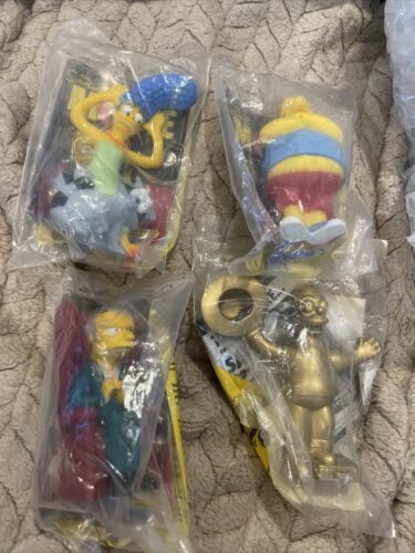 4-Simpsons Burger King Figures LOT - $9.90