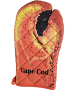 1 Printed Reversible Cotton Pot Holder (10&quot;) LOBSTER CLAW, CAPE COD - $7.91