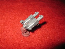 Micro Machines Mini Diecast playset part: Maroon/ Gray Laser Gun - $3.50