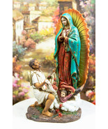 Ebros 10&quot;H Statue Our Lady Of Guadalupe San St Juan Diego Figurine Statue - £37.91 GBP