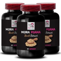 Digestive Comfort - Muira Puama Bark Extract - Energy Lift 3 Bottles 180 Capsule - $51.26