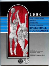43rd Annual National Junior College Basketball Program 1990 Hutchinson K... - £21.79 GBP