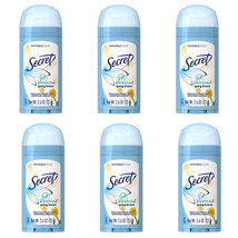 6-Pack New Secret Anti-Perspirant Deodorant Invisible Solid Spring Breeze 2.60 o - £28.89 GBP
