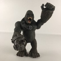 Jurassic Clash Mega Monster Cyber King Kong 10” Figure Articulated Gorilla 2009 - £31.71 GBP