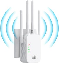 Wifi Extender Wireless Wifi Signal Booster Faster 4X Antennas Internet Wifi Rang - £46.43 GBP