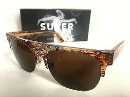 New RetroSuperFuture Andrea 264 Amber Sunglasses Italy - £118.86 GBP