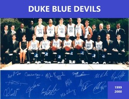 1999-2000 DUKE BLUE DEVILS TEAM 8X10 PHOTO PICTURE NCAA BASKETBALL - $4.94