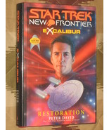 Novel - STAR TREK NEW FRONTIER - EXCALIBUR - RESTORATION - by Peter David - $377.92 MXN