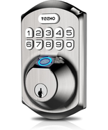 Fingerprint Door Lock - TEEHO Keyless Entry door lock with Keypad - Elec... - $67.79