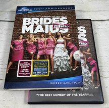 BRIDEMAIDS Unrated DVD W Slipcover Melissa McCarthy Kristen Wiig BRIDESM... - $2.67
