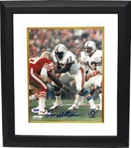 Dwight Stephenson signed Miami Dolphins 8x10 Photo Custom Framed- PSA DNA Hologr - £62.72 GBP