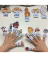 Story Time Three Little Pigs Finger Puppets - Toddler Classroom Role Pla... - $140.05 MXN