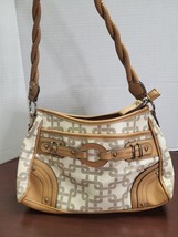 Rosetti - A sturdy stylish cream canvas shoulder bag with a decorative... - $9.46