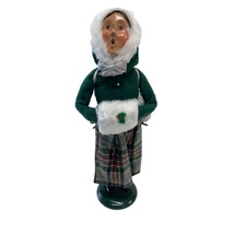 Byers Choice The Carolers Woman with Ice Skates 1996 - £34.87 GBP