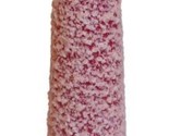 Vintage 12&quot; Frosted Holiday Christmas Candle Cone Unburnt - $20.74