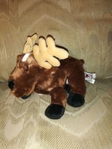 Ganz Webkinz Reindeer Beanbag Plush 9&quot; No Code HM137 Stuffed Animal Toy ... - $11.87