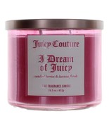 Juicy Couture 14.5 oz Soy Wax Blend 3 Wick Candle - I Dream Of Juicy  - €22,26 EUR