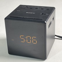 Sony Icf -C1B Cube FM/AM Clock Radio With Dual Alarm ( Black - £8.83 GBP