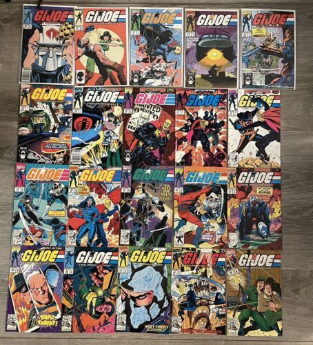 Primary image for Lot of 38 Vintage GI Joe: A Real American Hero Comics ~ Marvel ~ 1983-1988