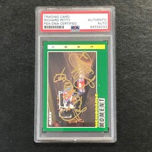 1993 MAXX Memorable Moment #245 Richard Petty Signed Card AUTO PSA Slabbed Nasca - £62.92 GBP