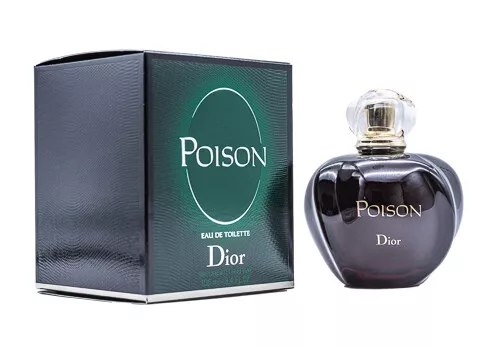 Dior Poison For Women 3.4 Oz Eau De Toilette Spray New In Box 100% Authentic - £71.82 GBP