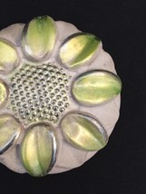 Concrete Paperweight - Sunflower - Green/Graphite Highlights - £14.38 GBP